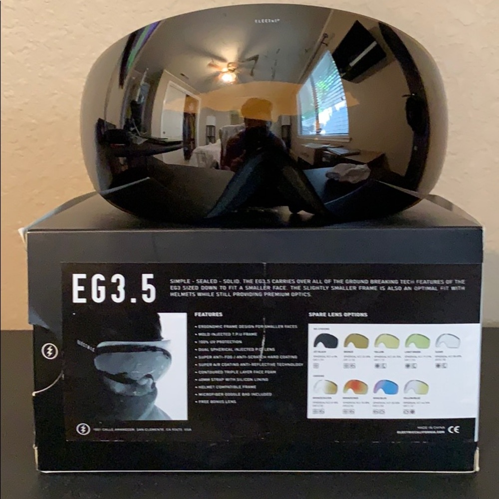 Electric EG 3.5 snow goggles